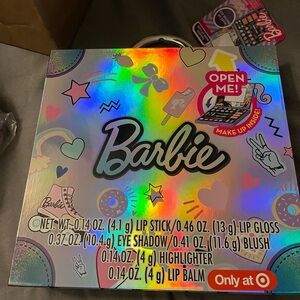 NEW Barbie Makeup Set with Holographic Colors